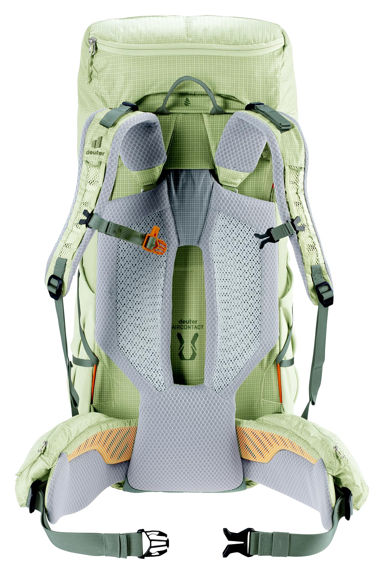 Deuter Aircontact Ultra 45+5 Sl plecak trekkingowy damski, Mineral-ivy, 45+5 L, Minimalistyczny
