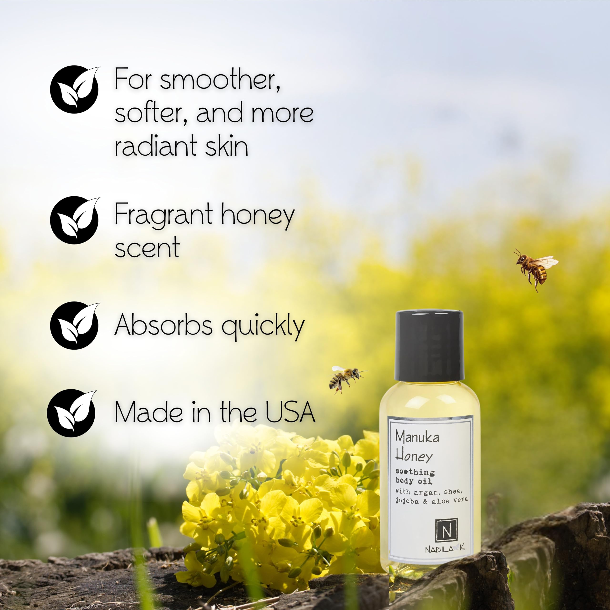tobacco flower oil Amazon.com : Nabila K Nicotiana (Tobacco Flower Scent) Body Oil, Travel  Size 2.4 oz Moisturize & Nourish with Argan & Coconut Oil - Vitamin C  Enriched