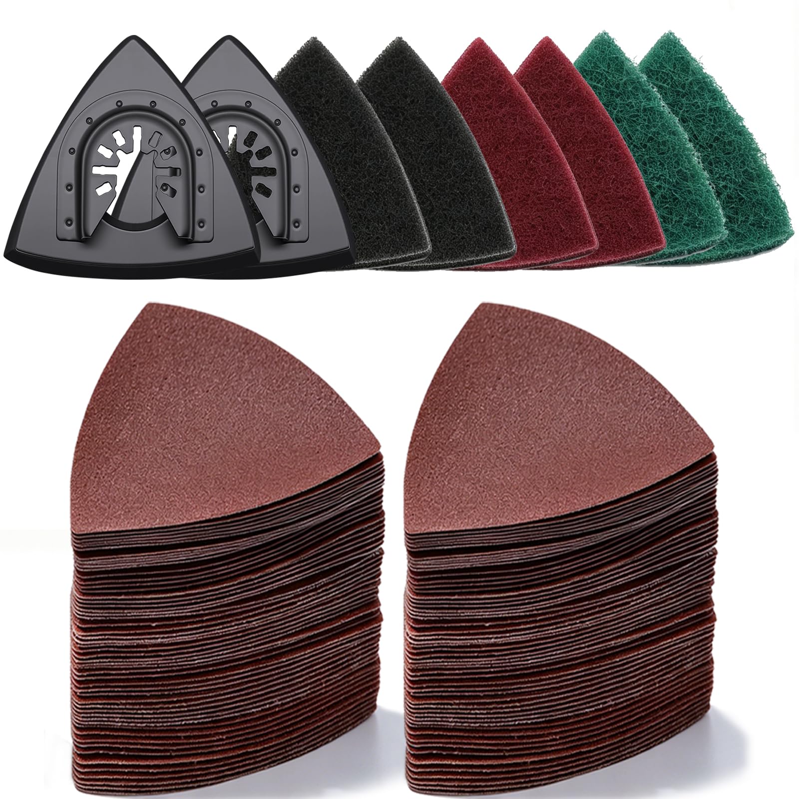 Oscillating Tool Sanding Pads Kit - 114 Pcs -13 Oscillating Tool Sanding Pads Kit - 114 Pcs -13