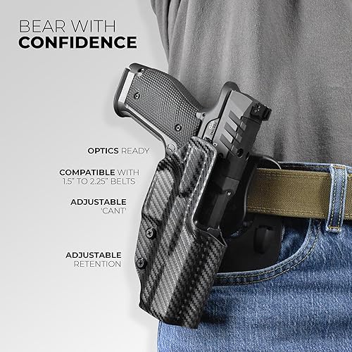 Miniatura 2 de Funda de paleta OWB para Springfield Prodigy de 5 pulgadas con SureFire X300