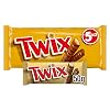 Twix Chocolate Bar Caramel on Crispy Biscuit Football Snack One Pack (5 x 50 g 250 g)