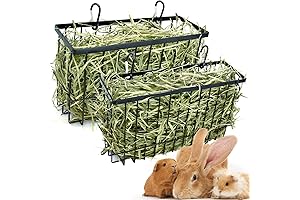 Ultra-Convenient Kaytee Hay and Food Bin Feeder