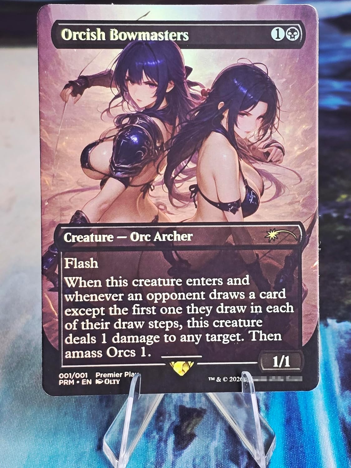 Orcish Bowmasters 01 by OL – Fantasy Art Card – Foil