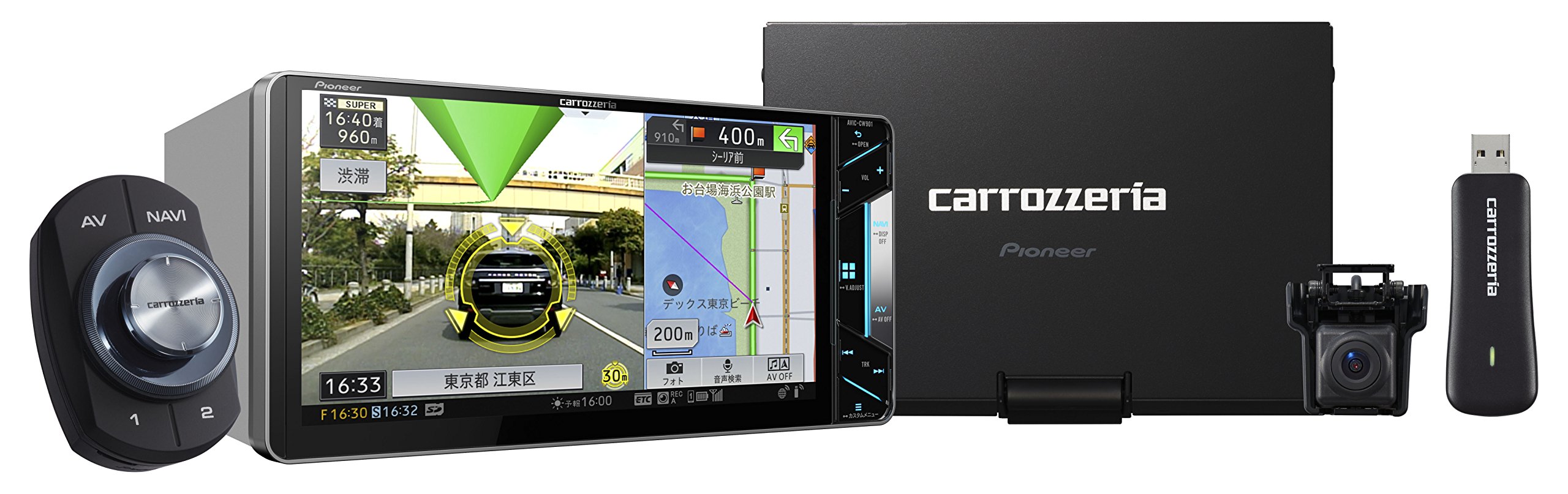 Amazon | Pioneer カーナビ AVIC-CW901-M 7インチ 200mmワイド