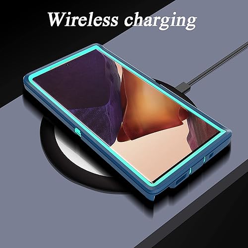 Miniatura 6 de YmhxcY Note 20 Ultra - Funda con película de TPU flexible autorreparable (paquete de 2) y película protectora de pantalla para lente de cámara 2