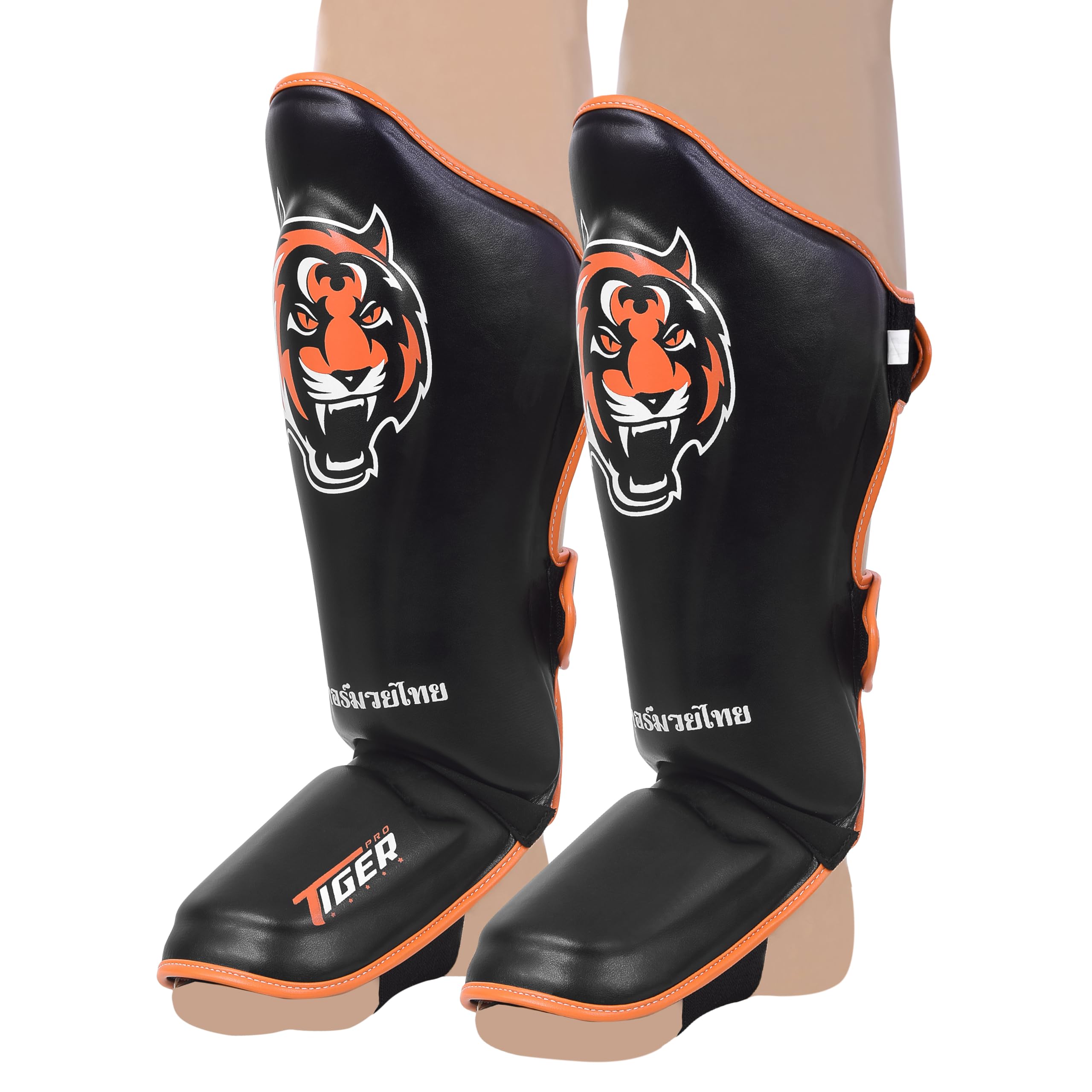 shin guards mma martial arts, muay thai, kickboxing, leg instep protection pads, kicking, sparring, training gear, karate, boxing, taekwondo - unisex (medium/large/extra large)