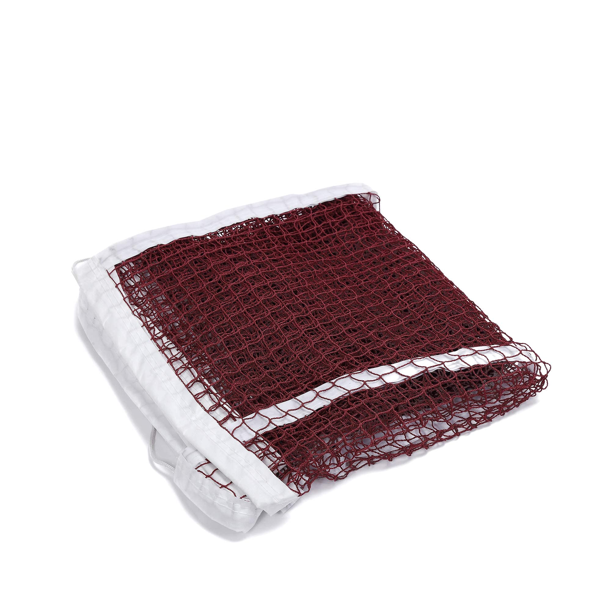 Red de bádminton de nailon 610x76 cm portátil rojo