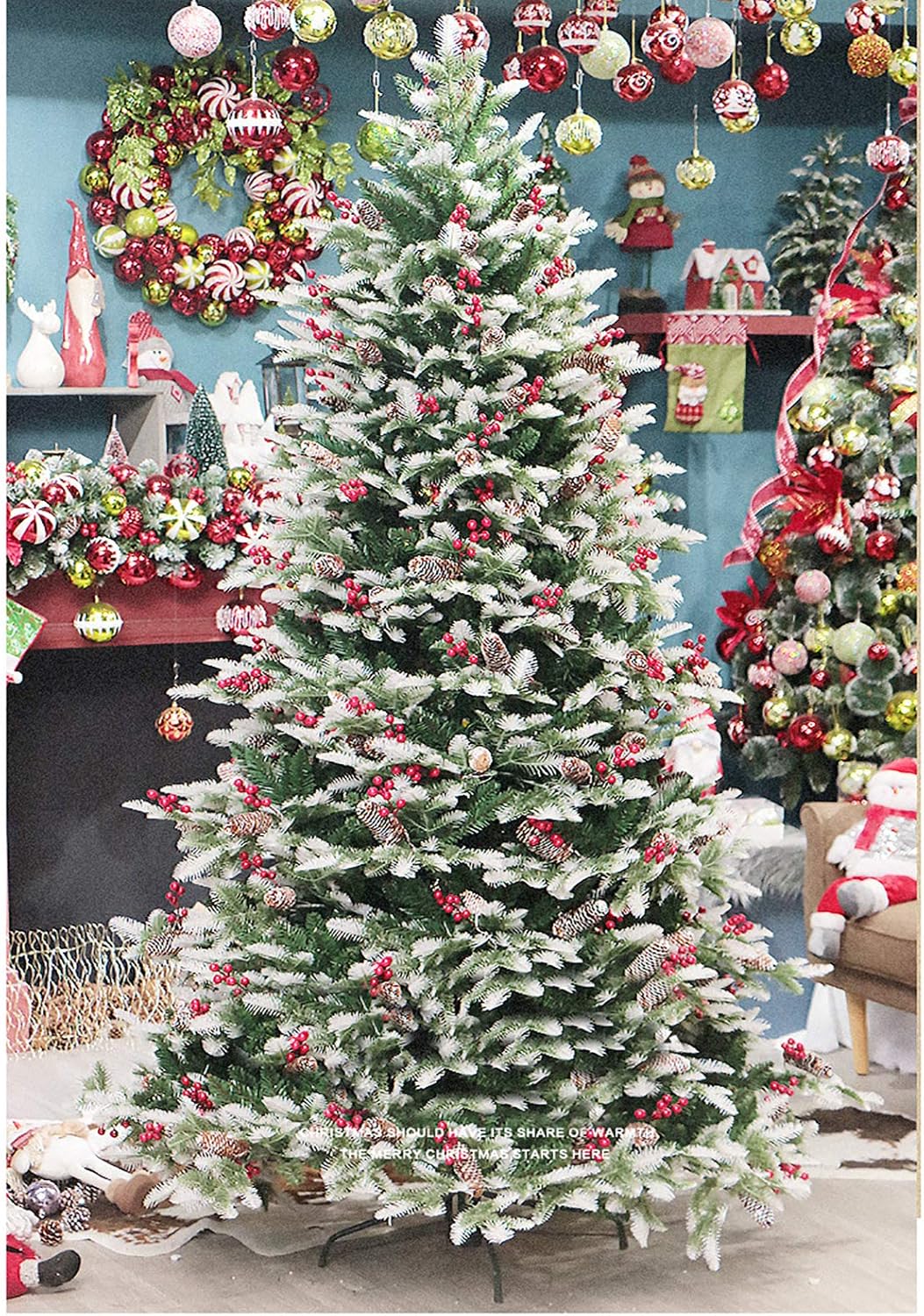 ツリー 150cm クリスマスツリー 松ぼっくり 大型 屋外 屋内 誕生日 LED