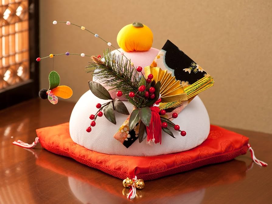 ☆kagamimoti☆ Amazon.co.jp: (Fan Fan) Fun Fun New Year 鏡餅 迎春 Ornaments