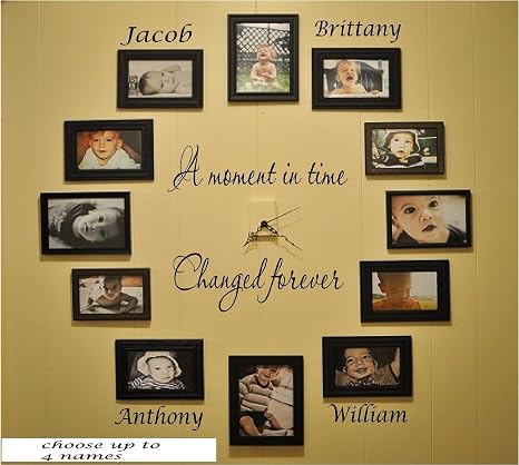 Citation It Un Moment Dans Le Temps Modifie Forever Famille Amour Inspirants Enfant Bebe En Vinyle Vinyle Lettre Stickers Muraux Proverbes Mur Citations Stickers Muraux Citations Decoration Murale Amazon Ca Outils