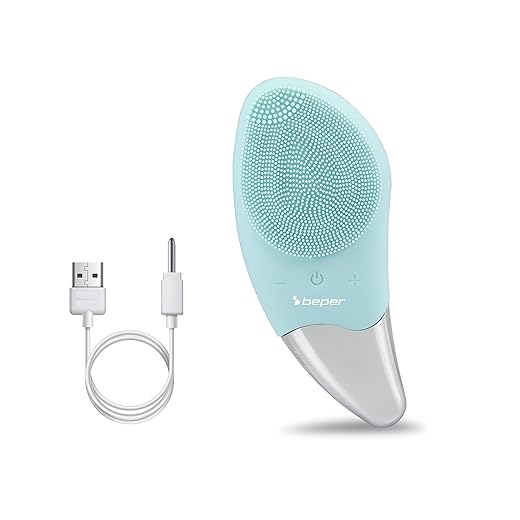 USB Rechargeable Sonic Silicone Facial Cleansing Brush