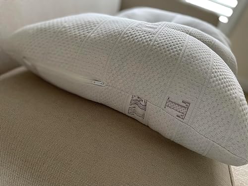 Miniatura 8 de Almohada ajustable de espuma viscoelástica con tracción en V mediana almohadas para dormir de espalda y de lado para dormir. Uso para tracción del