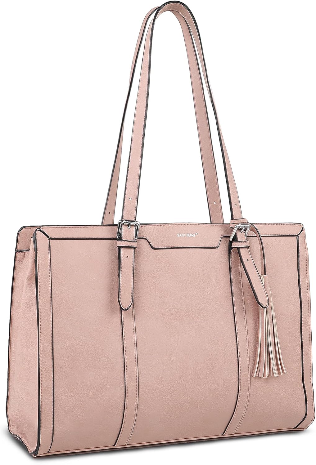 TANTOMI Women's Tote Handbags,15.6 Inch Purses Handbags Shoulder Adjustable Shoulder Strap for Work Travel Everyday