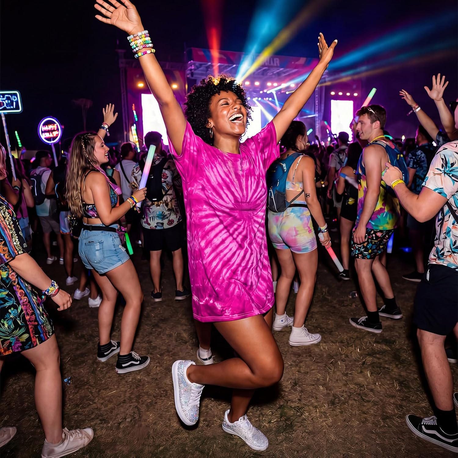 Suokdil Sparkle Rhinestone Sneakers for Women - Bling Fashion Bedazzled Platform Tennis Shoes - White Glitter Sequin Wedding and Party Shoe