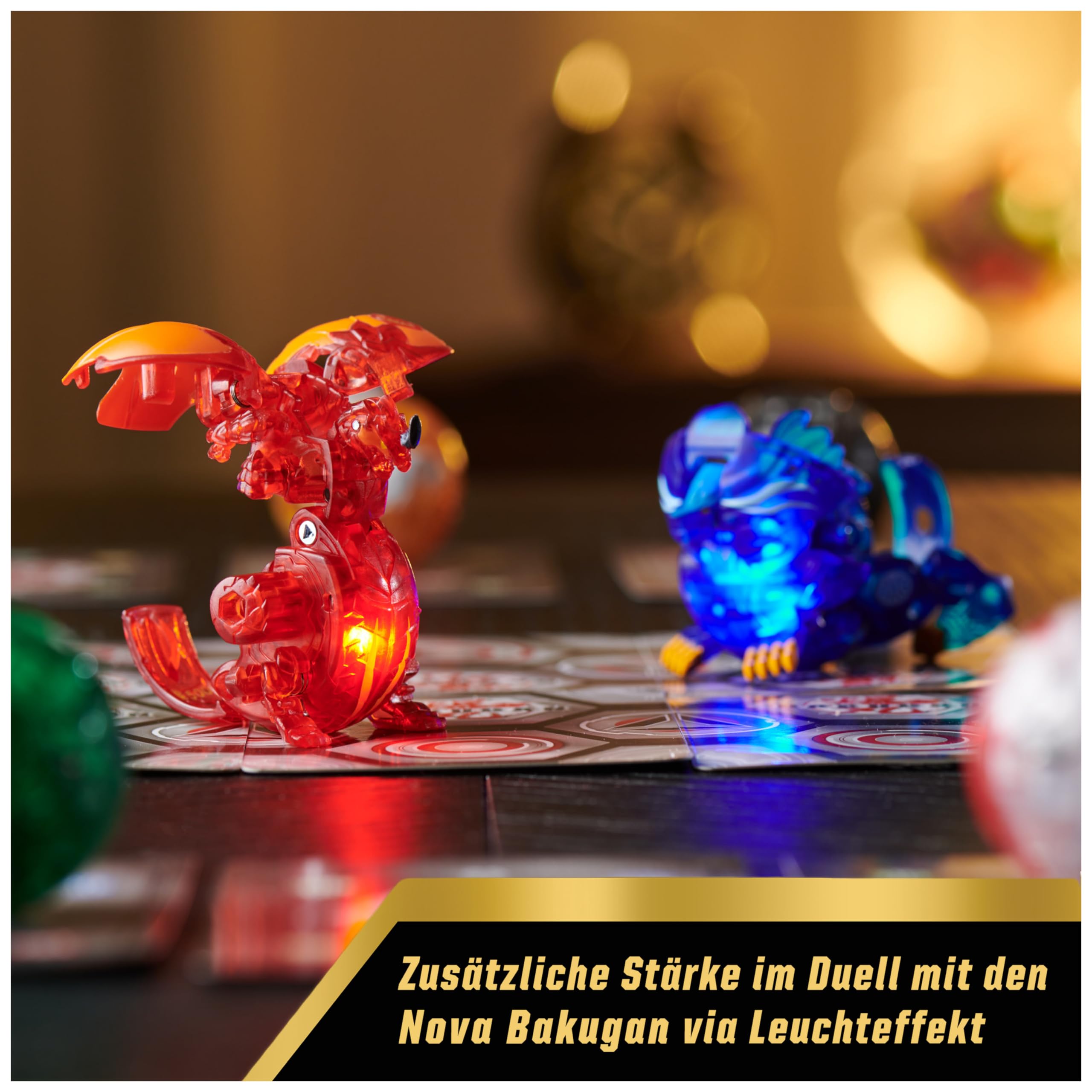 BAKUGAN 'Legends' Nova DRAGONOID – Leuchtender Transformations-Ball Mit LED, Inkl. Karten | Spielzeug Für Kinder Ab 6 Jahren