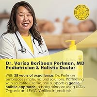 Vista 3 de La Petite Creme French Premium Liniment - Loción para bebés, alternativa de crema para pañales a las toallitas húmedas, crema hidratante suave