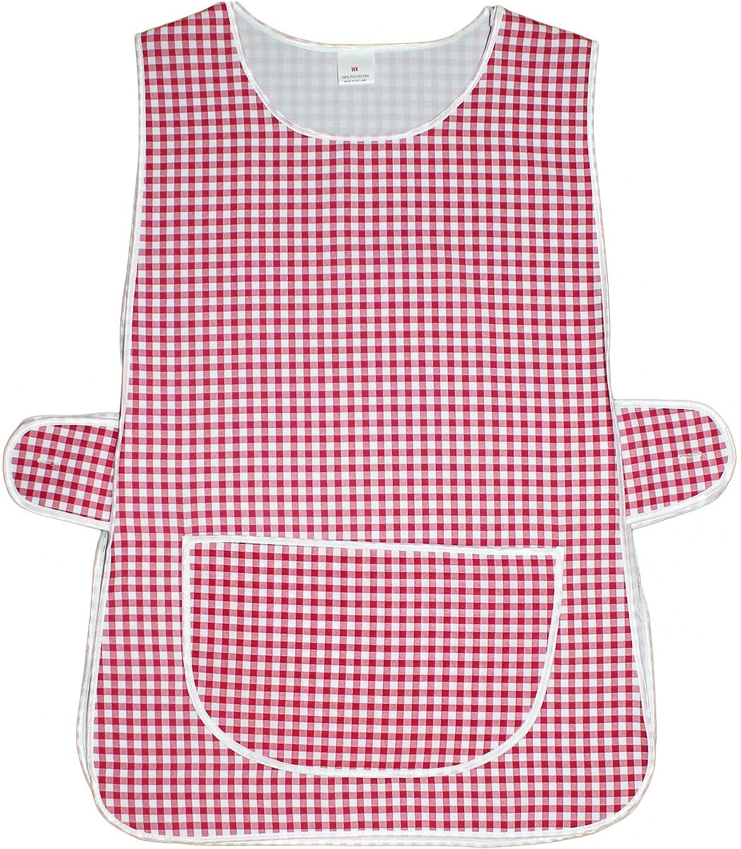 Kentex Online Womens (2 Pack) Home Work Tabbard Apron Single Large Pocket Side Fastening Tabards