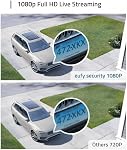 eufy security 2C 2-Cam Kit, Security Camera Outdoor, 2.4 Ghz WiFi compatitable.Wireless Home Security System with 180-Day Battery Life, HomeKit, 1080p HD, IP67, Night Vision, No Monthly Fee