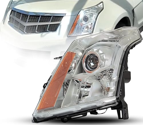 Miniatura 1 de Repuesto para Cadillac 2010-2013 SRX Base, 2010-2013 SRX Luxury, 2010 SRX, 2011 SRX, 2012 SRX, 2013 SRX izquierdolado del conductor halógeno montaje