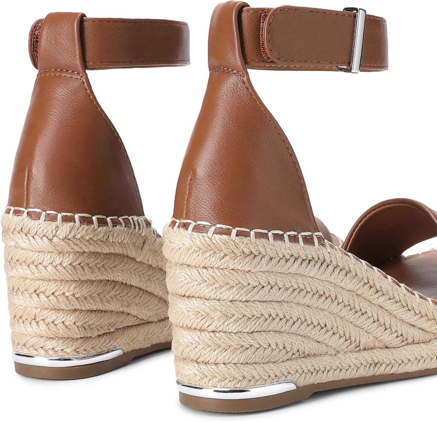 DREAM PAIRS Women's Wedge Sandals Open Toe Espadrilles Sandals Comfortable Dressy Ankle Strap Platform Sandals Suitable for Work Beach Summer Shoes - Image 6