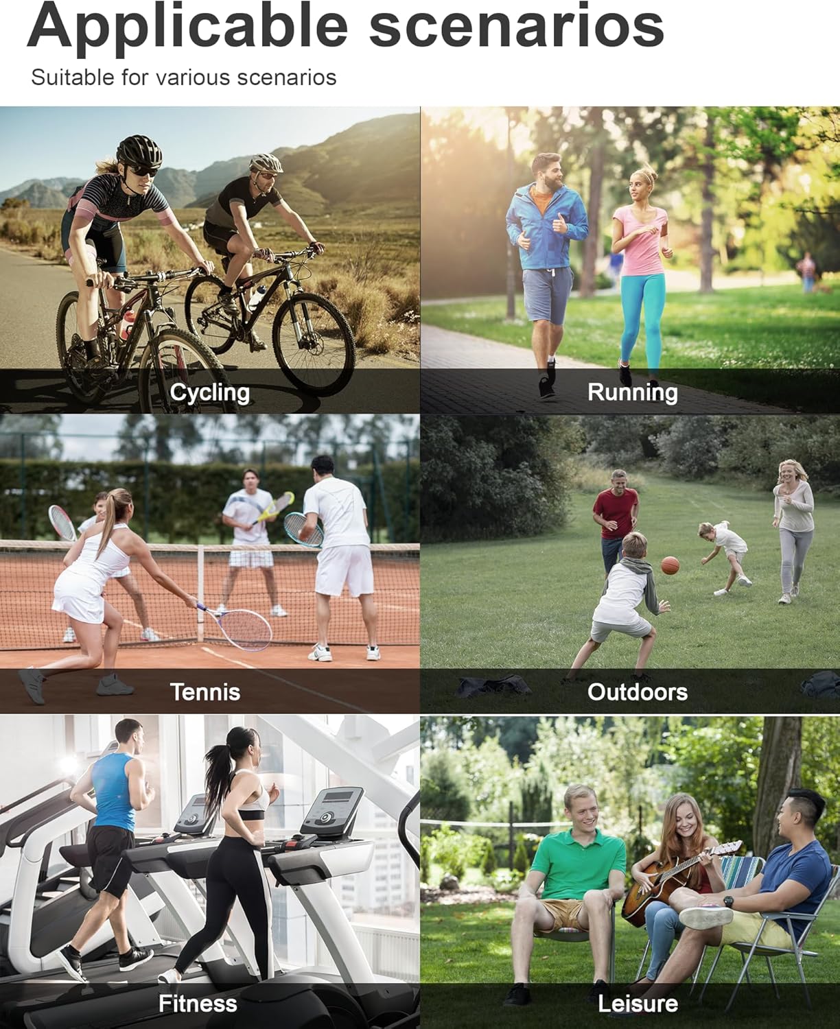 Mid-Crew Basketball Socks 6 Pairs - Arch Support Non-Slip Socks with Cushioned Sole & Mesh Ventilation for Men/Women - Image 7