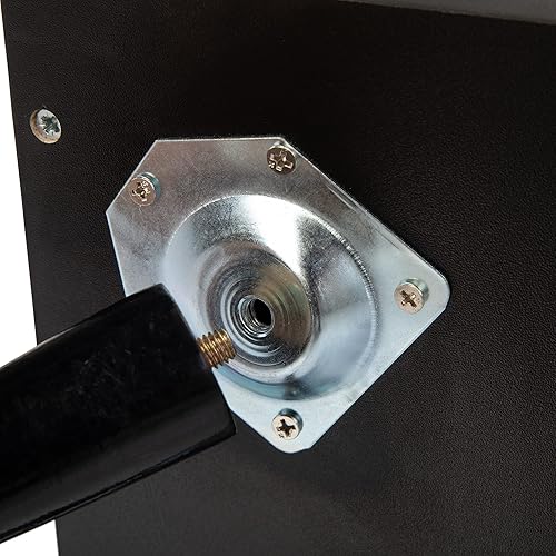 Miniatura 6 de GIYZOKNI Juego de 2 armarios de noche con 1 cajón y patas cortas, muebles de noche, mesa auxiliar con estante de almacenamiento para dormitorio,