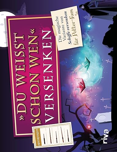 »Du weißt schon wen« versenken: Die magische Variante von Schiffe versenken für Potter-Fans. Perfektes Geschenk für Harry-Potter-Fans zu Geburtstag, Weihnachten und zwischendurch