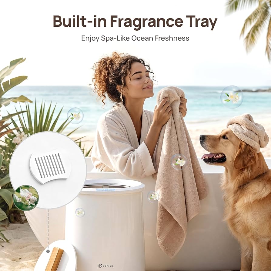 Amazon.co.jp: Keenray アップグレードされたタオルウォーマーバケツ