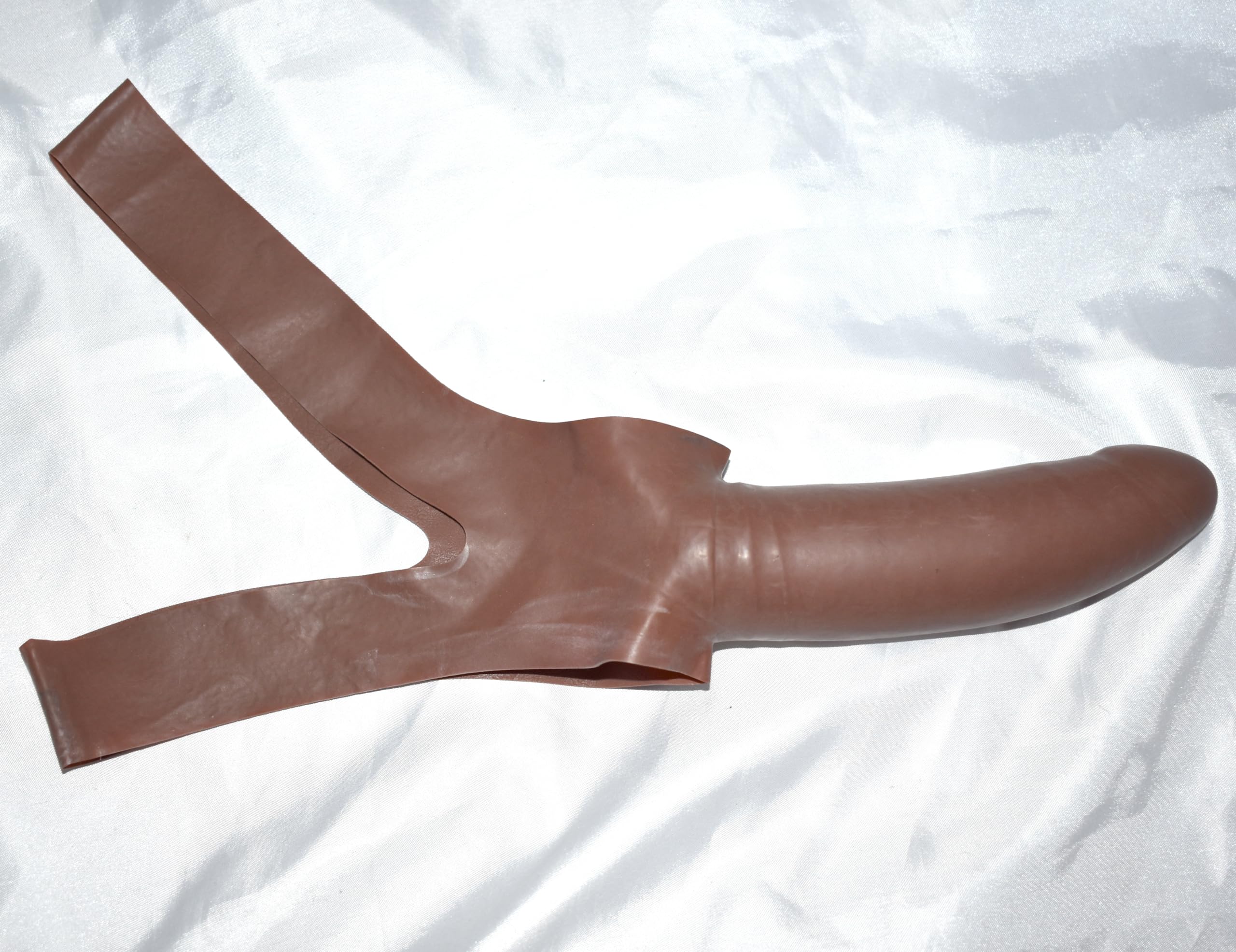 Mordaza BDSM de Látex con Dildo, Dildo Mordaza & Consolador Facial, SM Fetiche Bondage Arnés, Mouth Gag & Mordaza Sexo, Juguete Sexual para Parejas