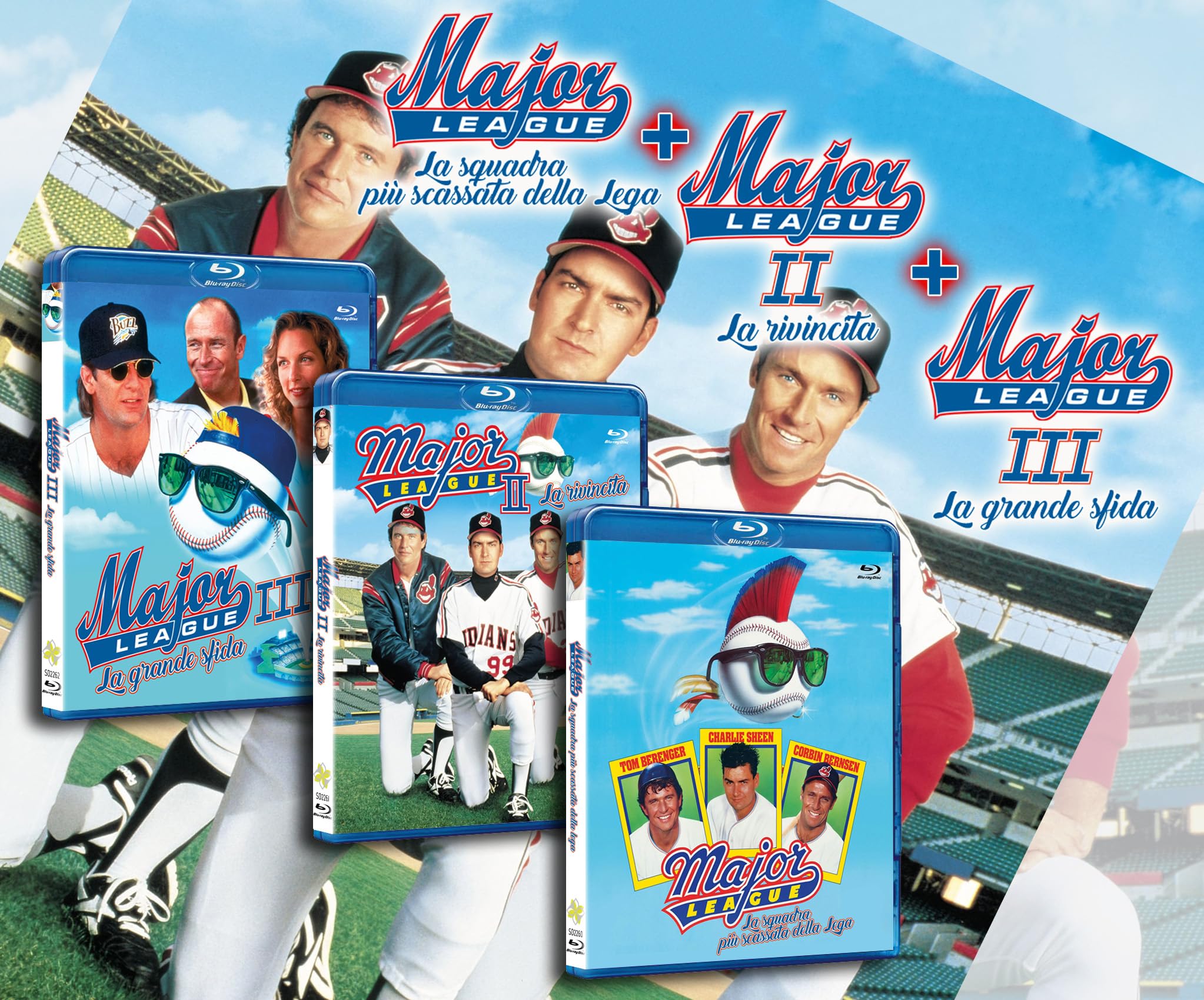 Major League - Bundle trilogia (Blu-ray)
