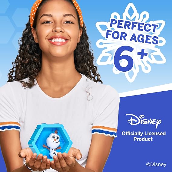 Wow! PODS 4D Disney Frozen Olaf - Unique Connectable & Collectable Bobblehead Figure, Wall/Shelf Display, Toy Action Figure, Olaf Toy Figures, Disney Toys & Gifts, Frozen Toys for Girls & Boys Age 3+