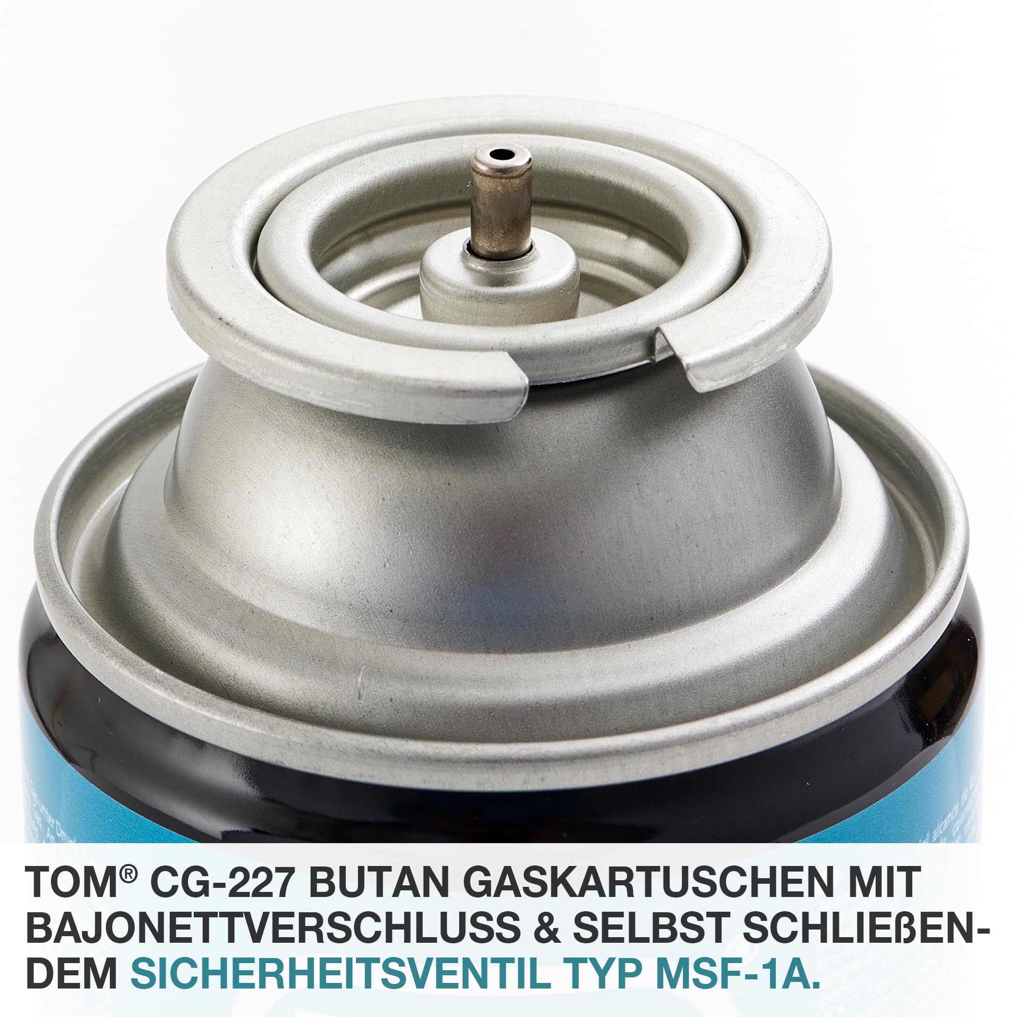 TOM Gas Unkrautbrenner Set + 8 x 400 ml Universal Gasflasche mit Schraubgewinde – Abflämmgerät ideal zur Unkrautvernichtung auf Pflastersteinen, Gehwege, Pflasterfugen