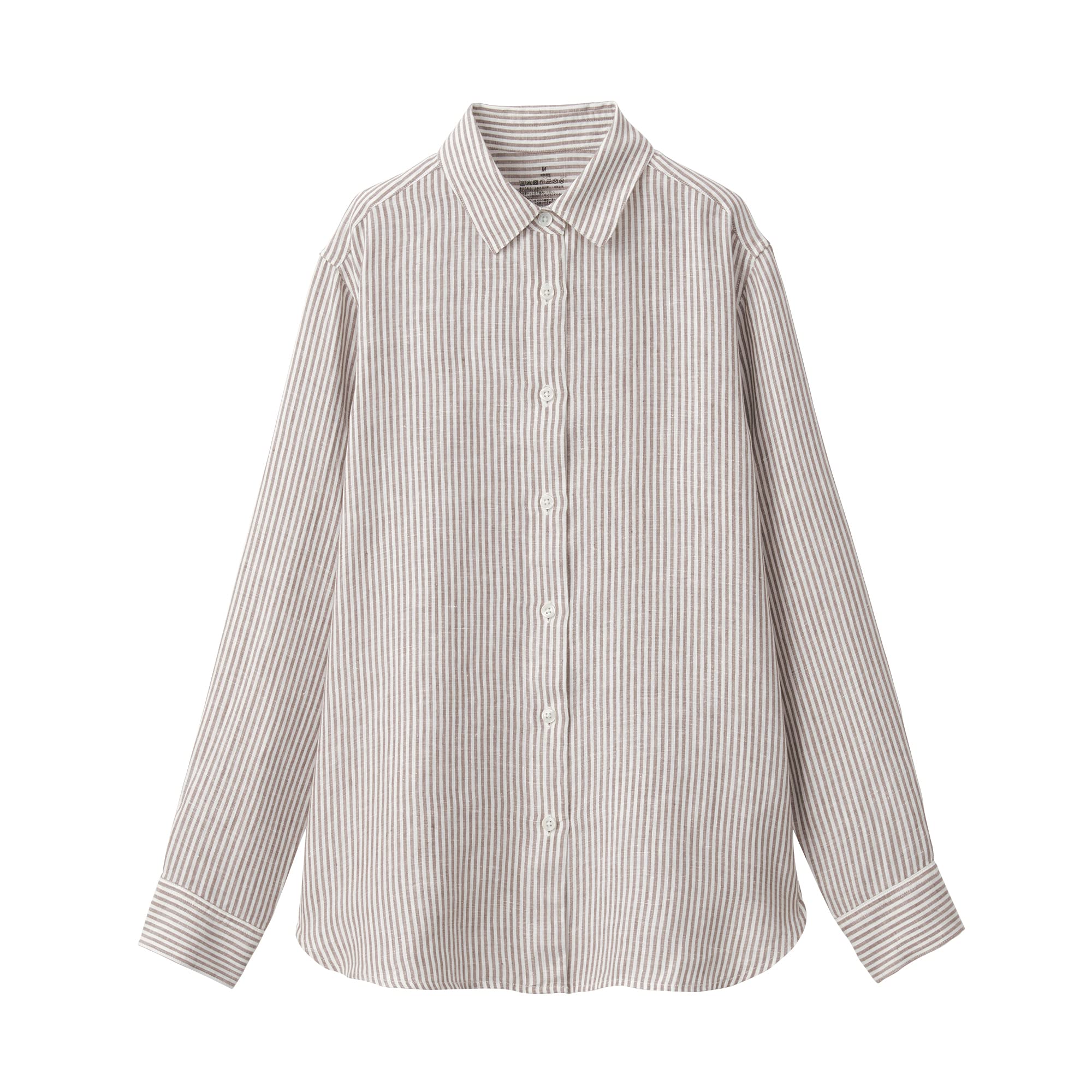 Amazon.co.jp: 無印良品 ヘンプ洗いざらしレギュラーカラー長袖シャツ