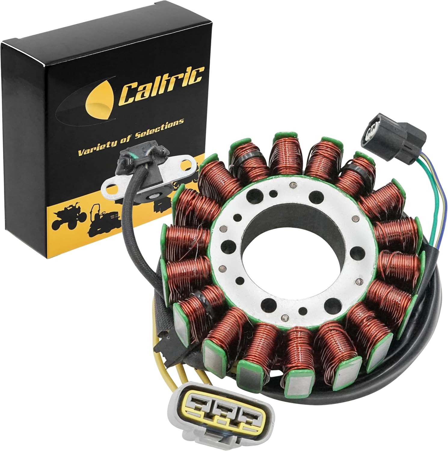 Caltric Stator Compatible With Honda Trx420Fa1 Trx420Fa2 Rancher 420 At Dct 2014-2021 31120-Hr3-A61