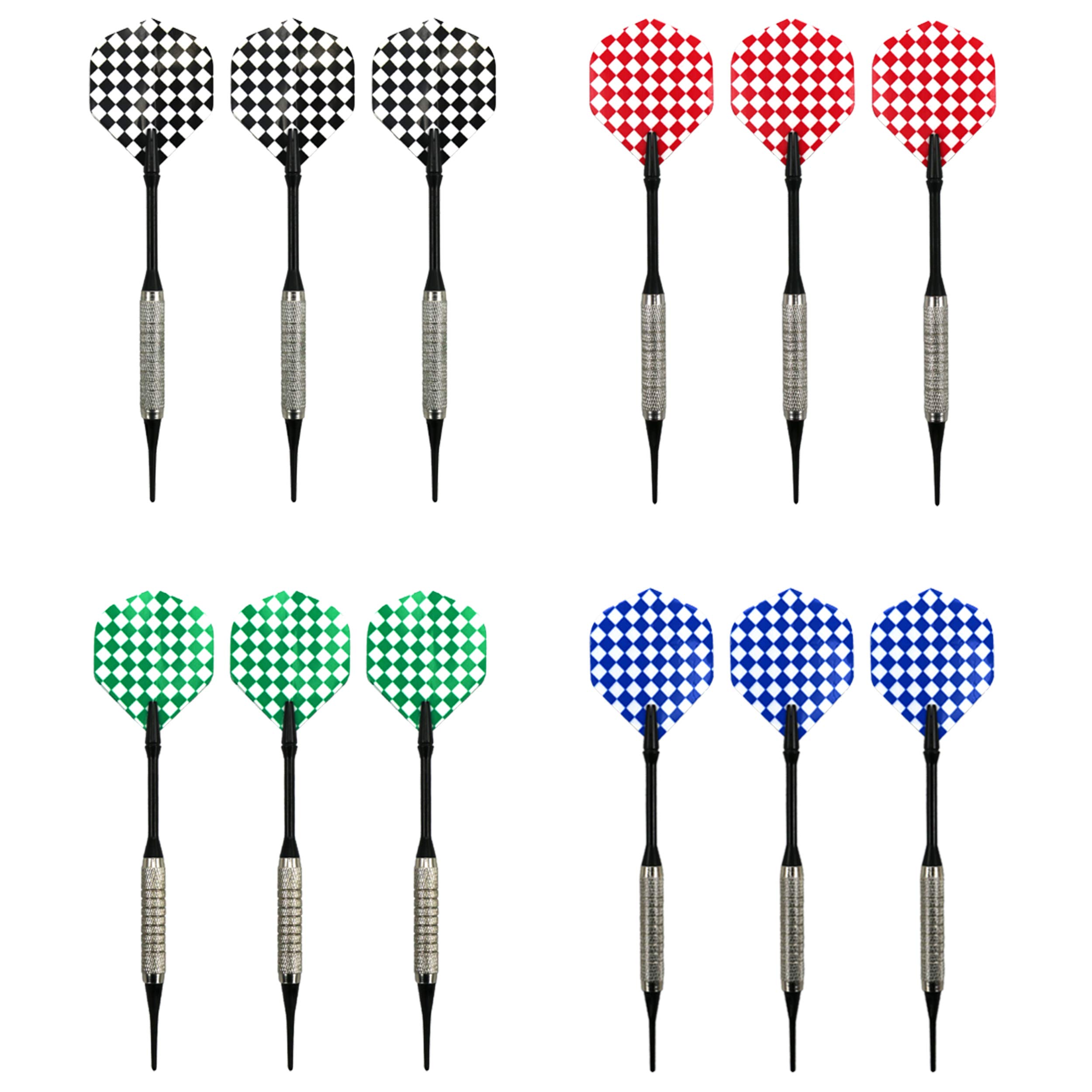 Best Sporting elektronische Dartscheibe Oxford 1.0, LED Dartautomat Cabinet mit 12 Dartpfeilen, Ersatzsspitzen und Netzteil (Oxford 1.0 + 6 Dartpfeile im Etui)