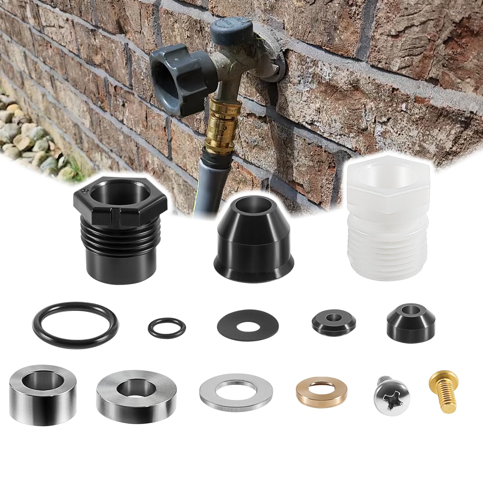 6307755 Wall Hydrant Repair Kit for Prier Mansfield Faucet Repair Kit