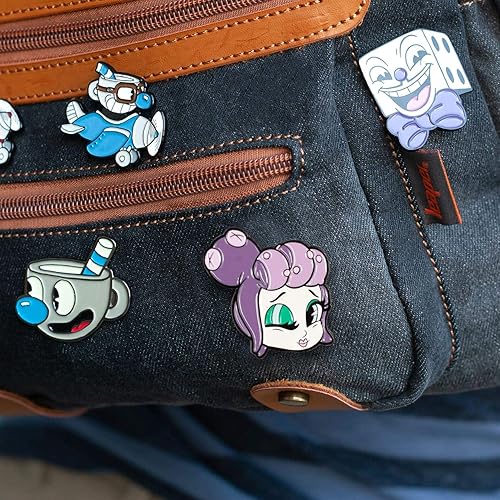 Miniatura 3 de Cuphead Collectable Pin esmaltado Cuphead Mermaid Boss Edición Coleccionista, Metal, No es una piedra preciosa