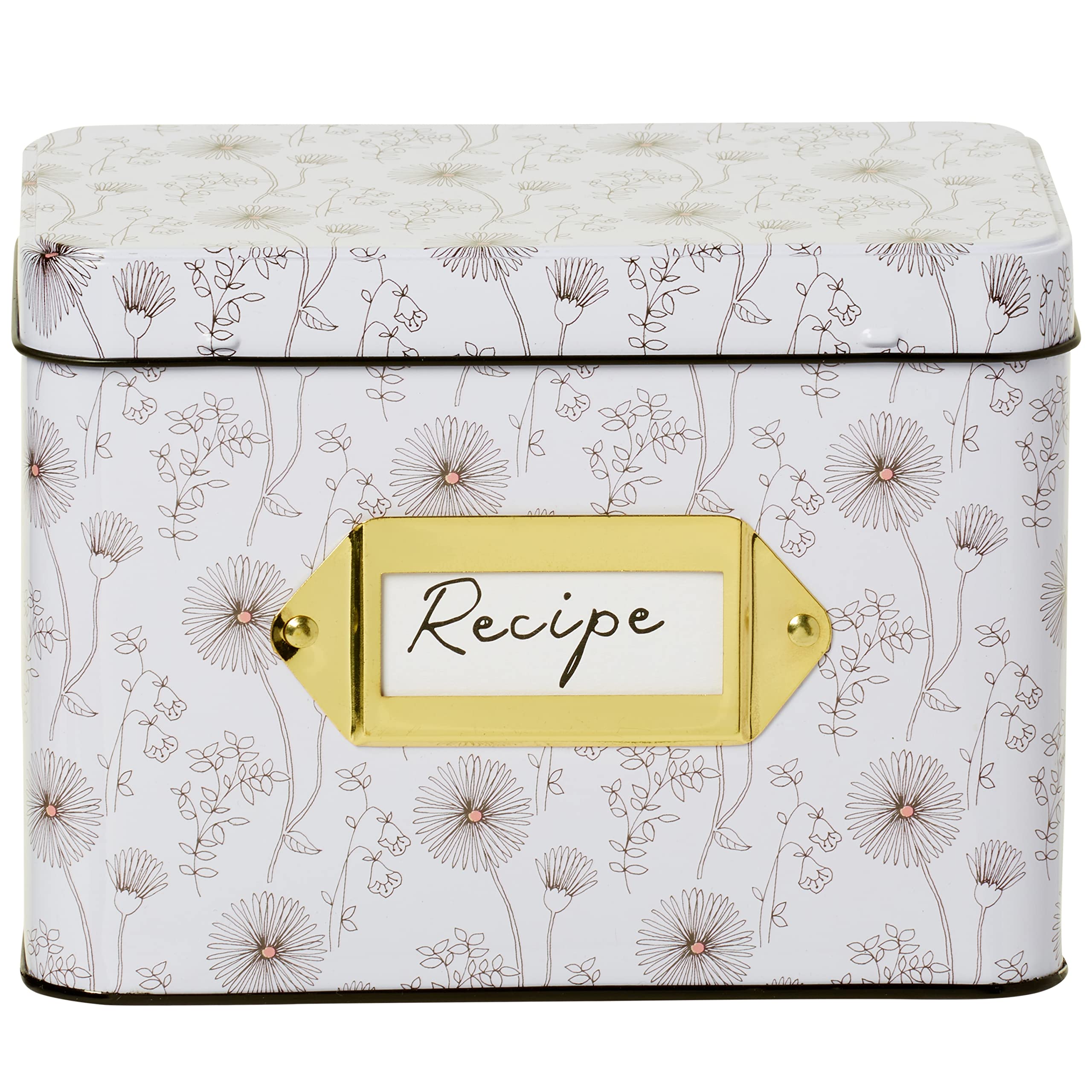 Cartes de recettes et leur boîte de rangement pour embellir votre cuisine