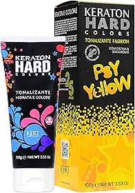 Keraton, Tonalizante, Hard Colors, 100g, Psy Yellow