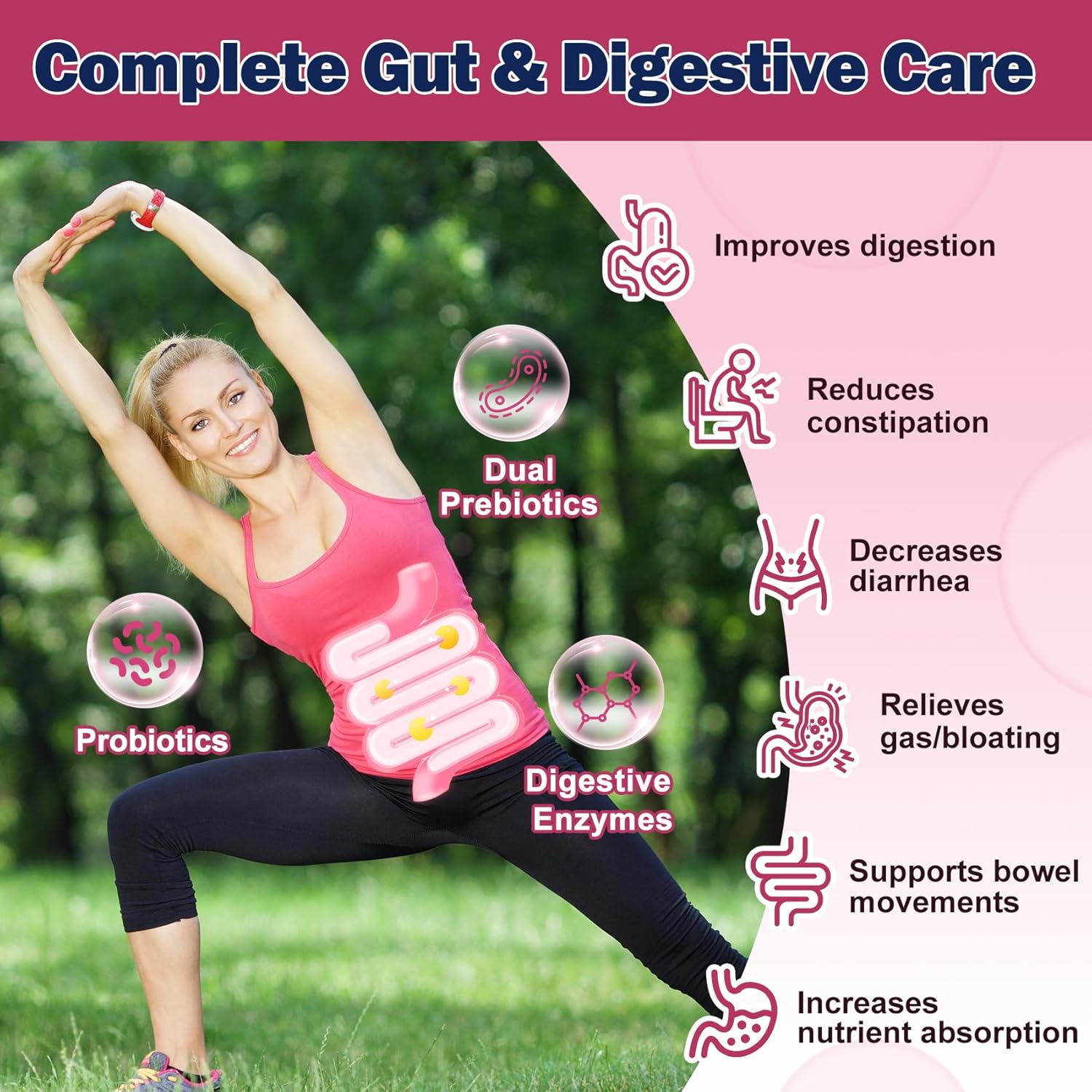 ZEBORA Vaginal Probiotics for Women 100 Billion CFUs, Probiotic for Digestive Health & Vaginal pH Balance & Urinary Tract Health, with Organic Cranberry & Prebiotics, 90 Veggie Capsules - Image 4