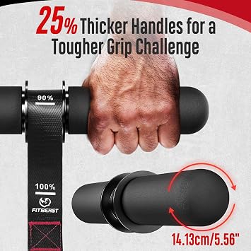 FitBeast Forearm Strengthener & Forearm Exerciser, Wrist Roller