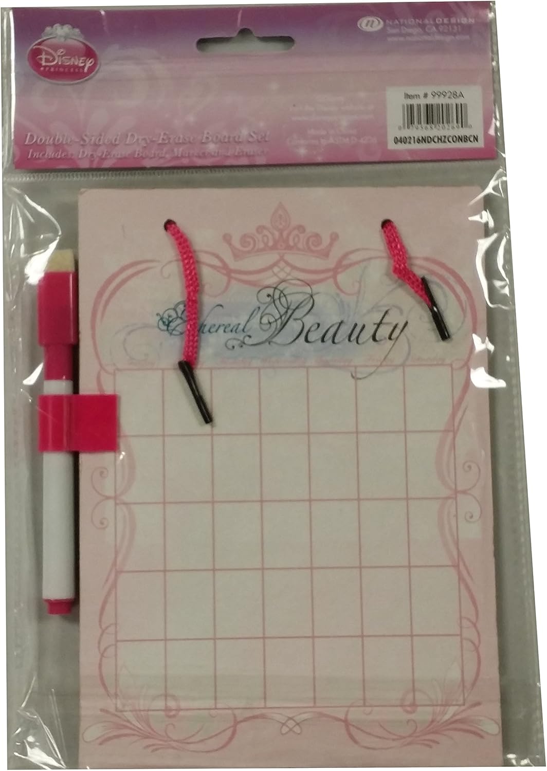 Disney Princess Classic Beauties Double-Sided Dry-Erase Board Set : Toys & Games
