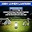 Durapower Rechargeable Camping Lantern,2800 Lumen Super Bright LED Camping Lantern, 5400 mAh Power Bank, IP44 Waterproof, 20 Hours, Portable Lantern for Hurricane, Power Outages
