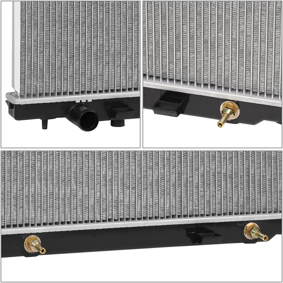 DPI-13012 OE Factory Style Aluminum Core Cooling Radiator Compatible with 06-10 Infiniti M35/M45 AT