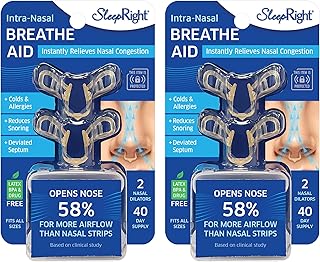 SleepRight Nasal Dilators for Snoring Relief