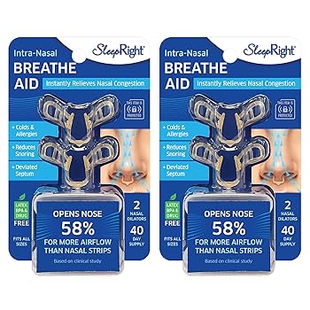 一部SALE中 Breathing-Rページになります＊ SleepRight Intra-Nasal Breathe Aids Breathing Aids for Sleep