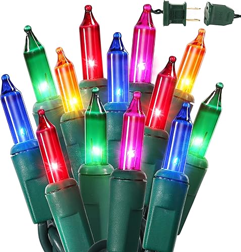 BrizLabs - 300 luces incandescentes de Navidad