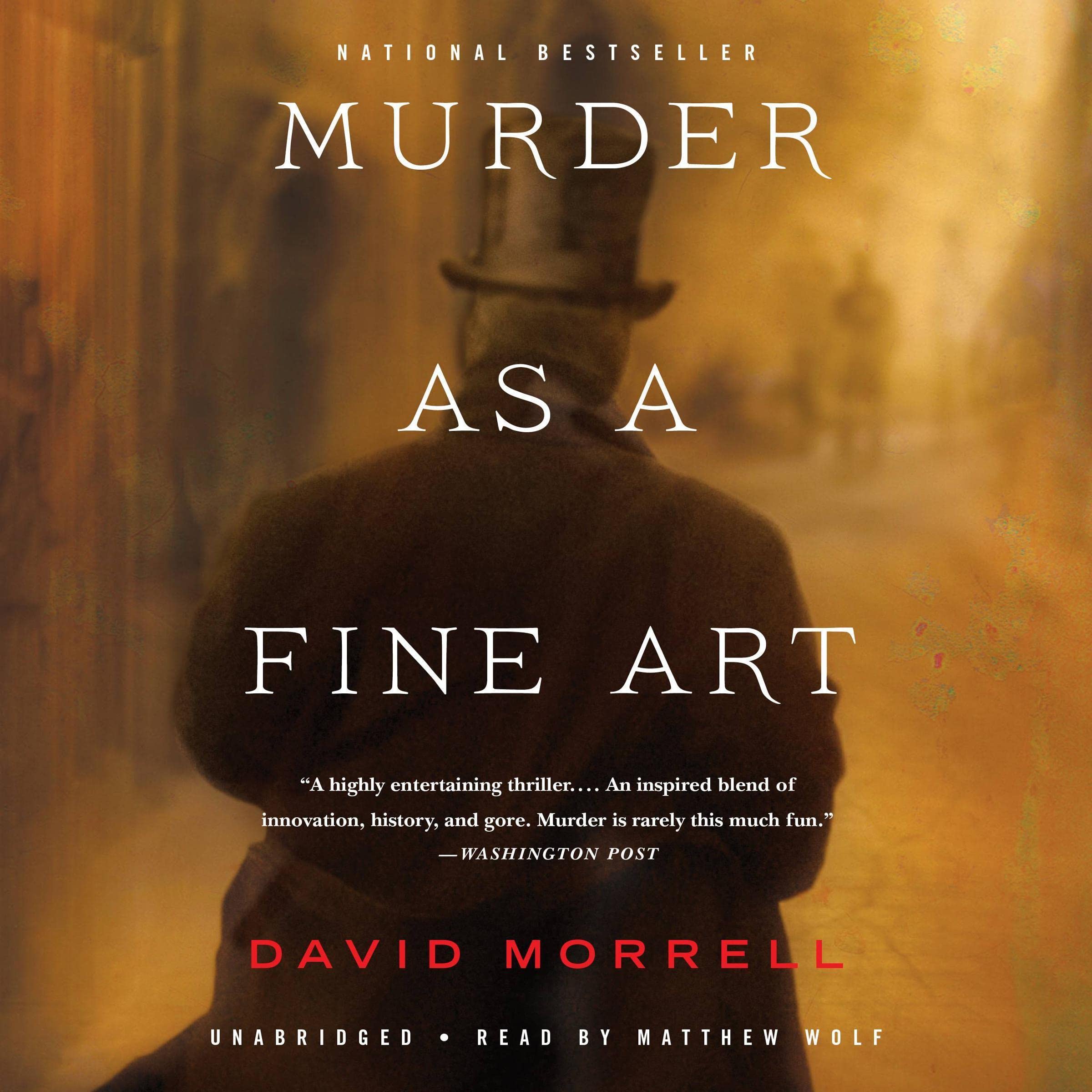 Cover art for Murder as a Fine Art