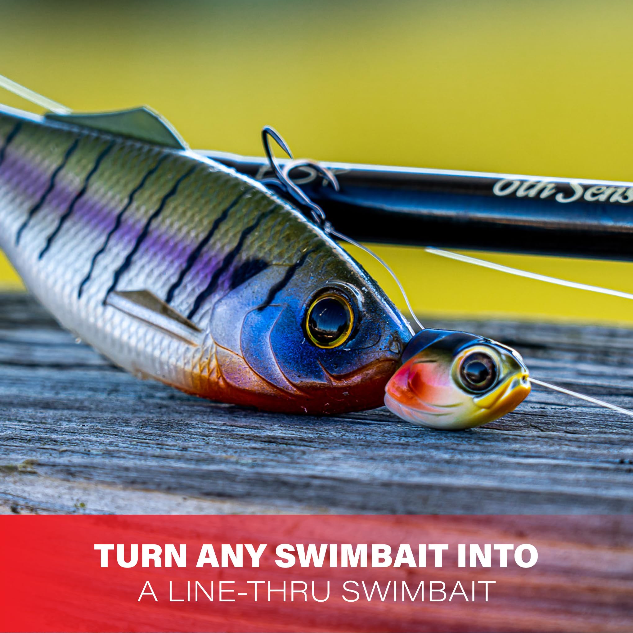Amazon | 6th Sense Fishing トレブルヘッド ラインスルー