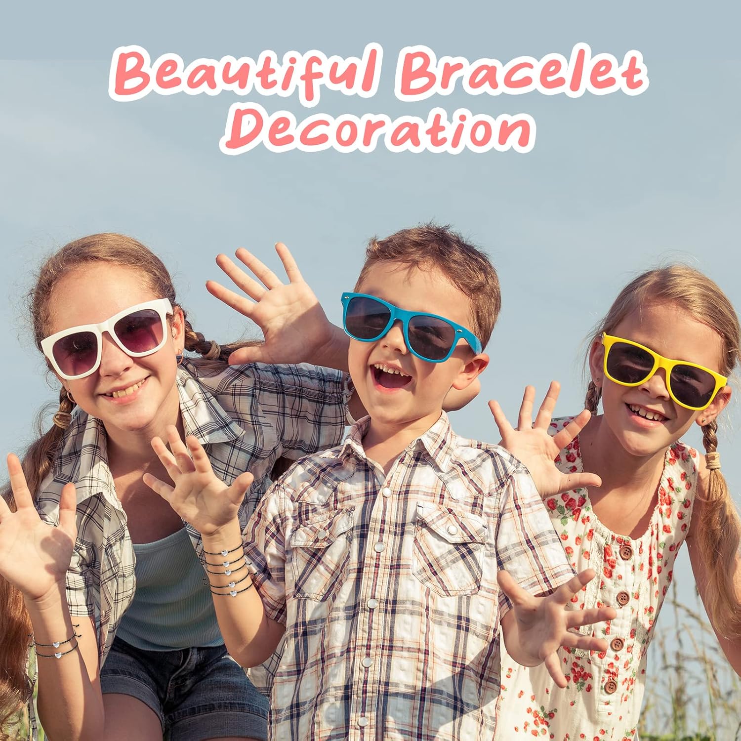 50 Pcs Heart String Friendship Bracelets Inspirational Gifts Christmas Adjustable Braided Heart Couples Bracelet for Friends Students Coworker Employee Volunteer Teacher Doctor Nurse - Image 5